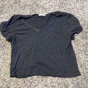 Grey Crop top by Olivia Rae size Medium